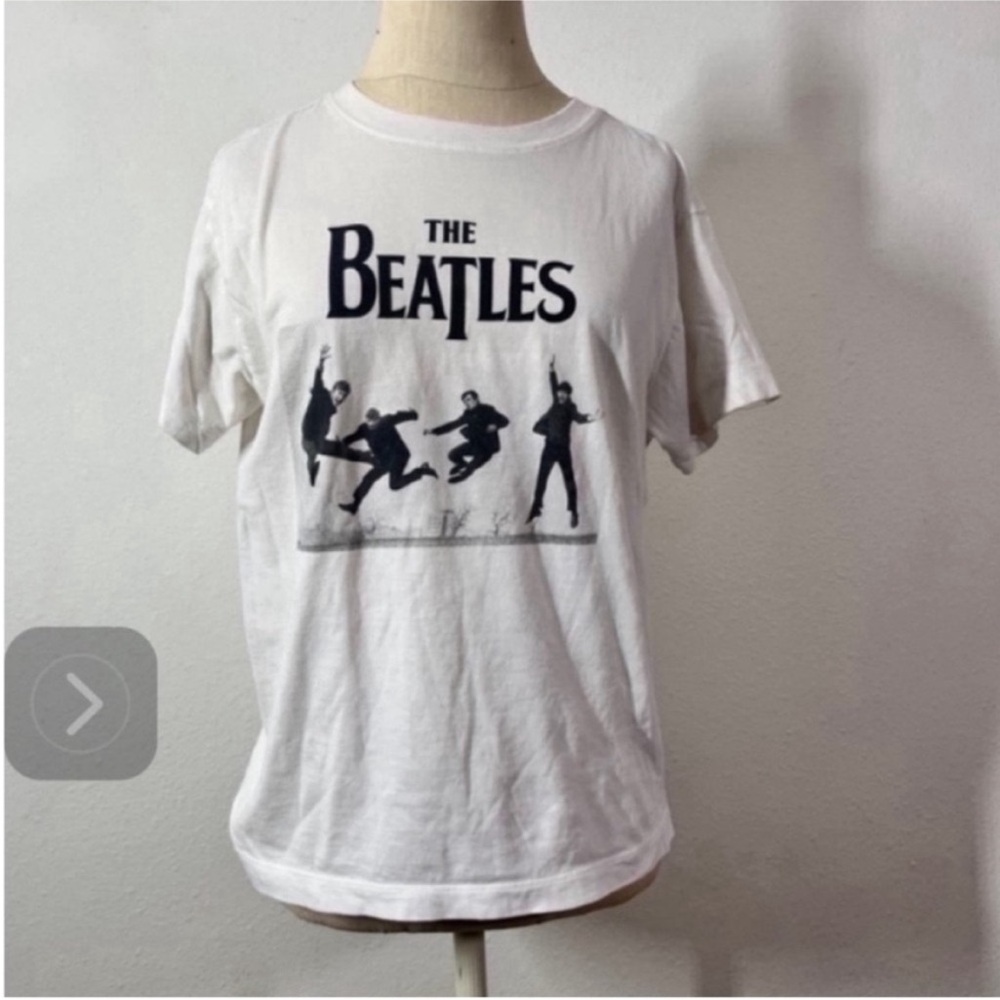 The Beatles White Tee